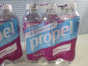 lot 50 image: (C-1) 2 - 6-Packs Propel Berry Wate...
