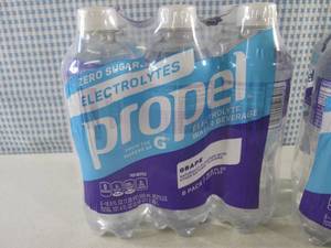 lot 52 image: (C-1) 2 - 6-Packs Propel Grape Wate...