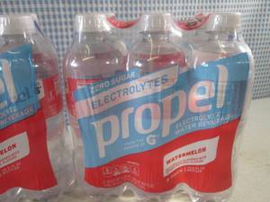 lot 56 image: (C-2) 2 - 6-Packs Propel Watermelon...