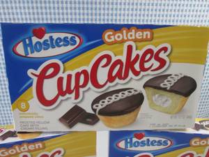 lot 65 image: (C-2) 3 Boxes Hostess Golden Cup Ca...