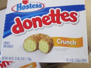lot 68 image: (C-1) 2 Boxes Hostess Donettes Crun...