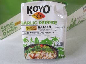 lot 69 image: (B-4) 48 Garlic Pepper Ramen Noodle...