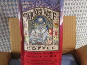 lot 104 image: (C-2) Box of 6 Bags Whole Bean Wick...