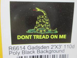 lot 106 image: (EC1) 2 ft x 3 ft Gadsden Dont Tr...