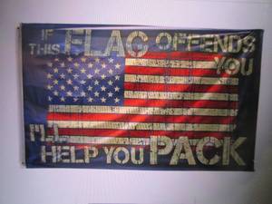 lot 110 image: (EC1) 3 ft x 5 ft If This Flag Off...