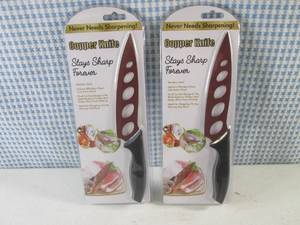 lot 113 image: (H-1) 2 Copper Knife - Never Needs ...