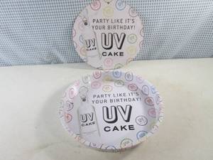 lot 150 image: (C-4) UV Cake Vodka 14 Serving Tra...