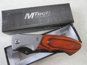 lot 160 image: (CNTR) M-Tech MT-411 Folding Knife ...