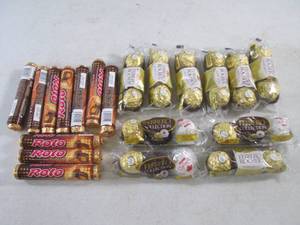 lot 176 image: (B-1) 10 each Rolo and Ferrero Cand...