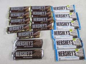 lot 188 image: (C-3) Assorted Hersheys Candy Bars ...