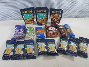 lot 204 image: (B-1) Assorted Bags of Peanuts Pist...