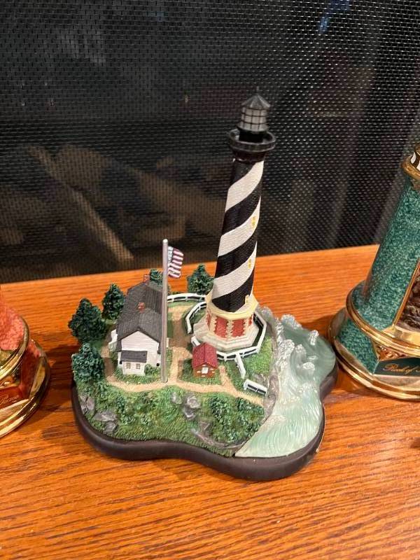 Rock Of Salvation Thomas Kinkade Lighthouse Thomas Kinkade Deals Light