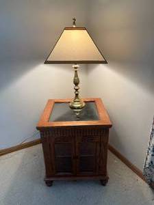 Pair of Gold Lamps