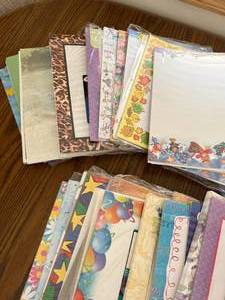 Large lot of Decorative Printer Paper