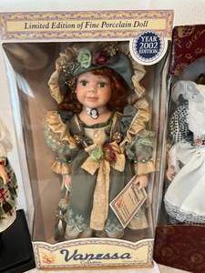 3 Porcelain Dolls