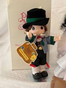 Precious Moments Dolls & African American Doll