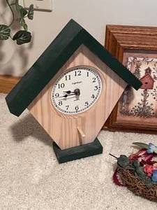 Bird House Pictures, Clock and Wall Hangings