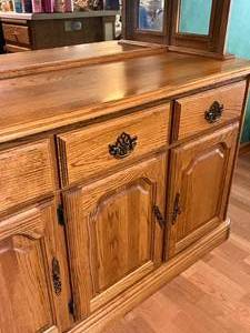 Golden Oak HutchBuffet