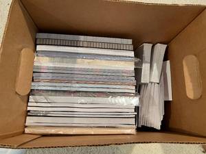 Stationary Lot with Colored Paper and Envelopes