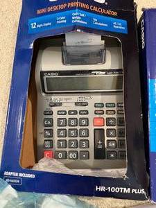 Casio Mini Desktop Printing Calculators