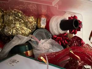 Bin of Christmas Gifting Items