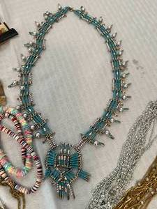 Vintage Fans, Necklaces, Watch and More