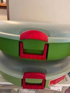 Two Steilite Wreath Storage Containers