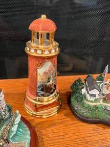 Thomas Kinkade Lighthouse Figurines and More