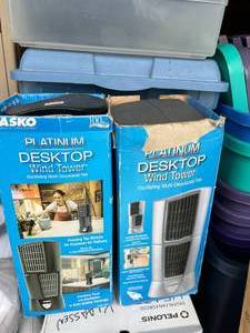 Desktop Fans, Heater