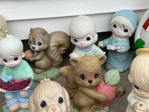 Precious Moments and Other Yard Decor