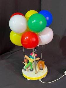 Vintage 1970s Dolly Toy Nursery Lamp