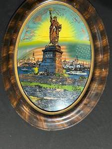 Goddess of Liberty Reverse Painting