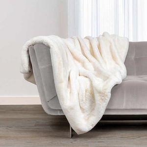 lot 13 image: Mon Chateau Faux Fur Throw