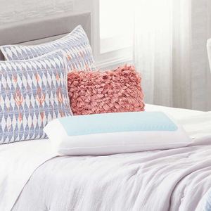 lot 6 image: Comfort Revolution Blue Bubble Gel  Memory Foam Pillow