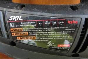 Skill 3.3 Amp Model 4240 Jig Saw