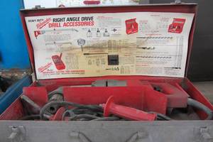 Milwaukee Heavy Duty Right Angle Drill with Case