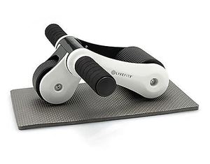 lot 25 image: Live Fit MD Portable Fitness AB Roller - White