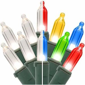lot 52 image: Philips 200-Count LED Christmas Lights Energy-Efficient and Durable