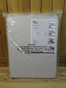 lot 71 image: Periea Set of 2 Large Collapsible Storage Boxes - Grey