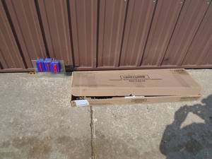 Craftsman dethatcher for lawn sweeper. As shown.