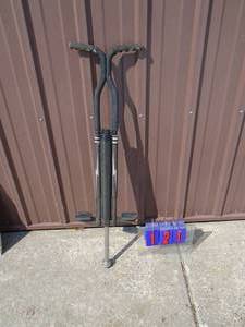 Pogo stick. Tested & works. 225 lb manchild. As shown.