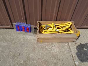 Qty of 10 new flexible gas lines. Some with brass fittings. As shown.