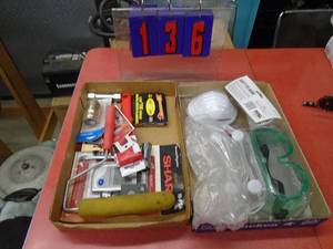 Qty of 2 flats of hardware. As shown.