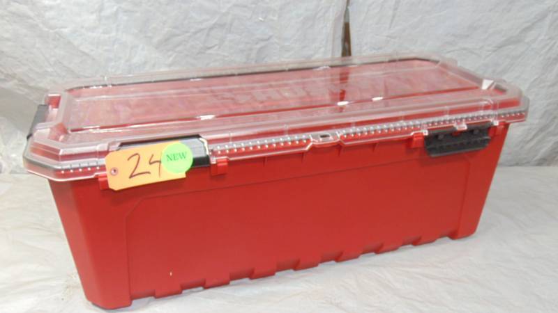 Sold at Auction: 4 Husky Waterproof Storage Containers