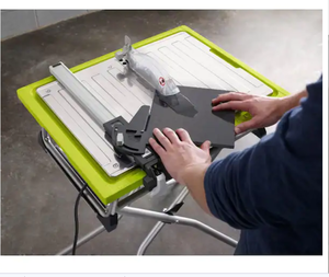 lot 9 image: RYOBI  7 in. 4.8 Amp Tabletop Tile Saw