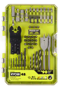lot 38 image: RYOBI  48-Piece Project Set