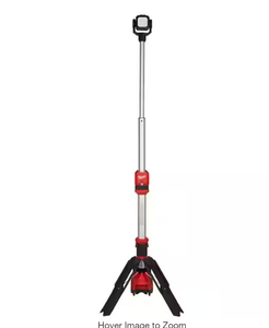 lot 54 image: Milwaukee  M12 12-Volt Lithium-Ion Cordless 1400 Lumen ROCKET LED Stand Work Light (Tool-Only)