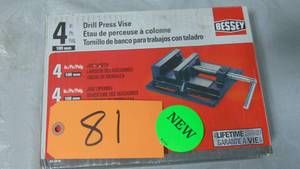 lot 81 image: BESSEY  Drill Hand Tool Press Vise