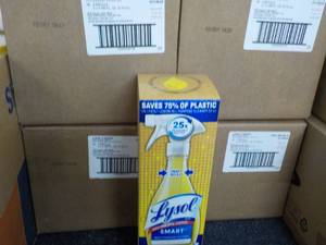 lot 91 image: 4 - 32 ct Lysol Smart Cleaner Refil...