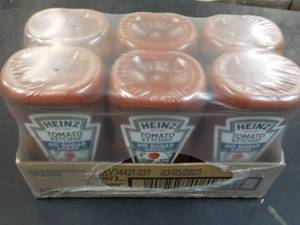 lot 147 image: 6 - 13 oz Bottles Heinz Tomato Ketc...